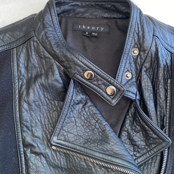 COPY - Theory women’s biker jacket Size Small - Picture 5 of 9